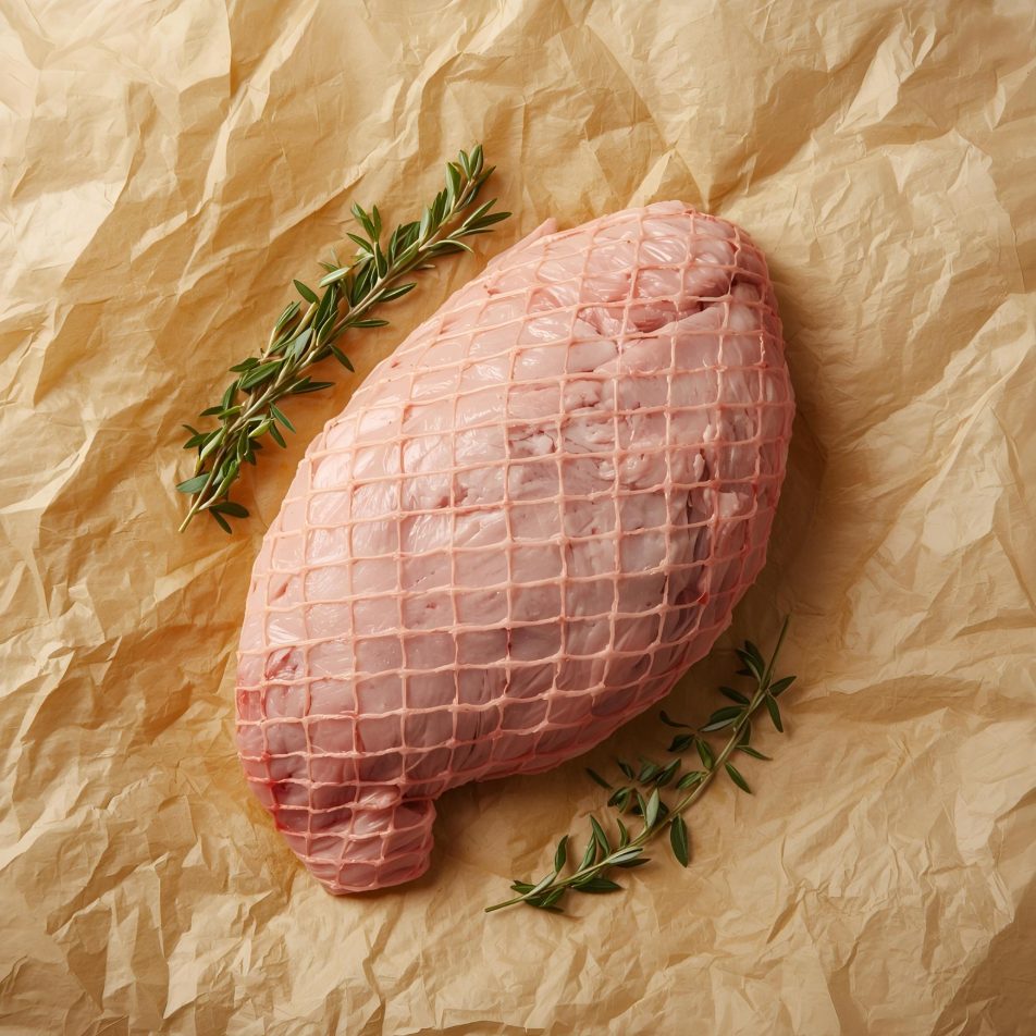 Fresh Turkey: Bone and Rolled Breast